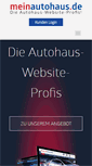 Mobile Screenshot of meinautohaus.de